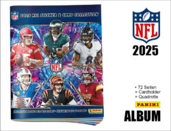 NFL Sticker und Tradingcards Hybrid 2025 Album