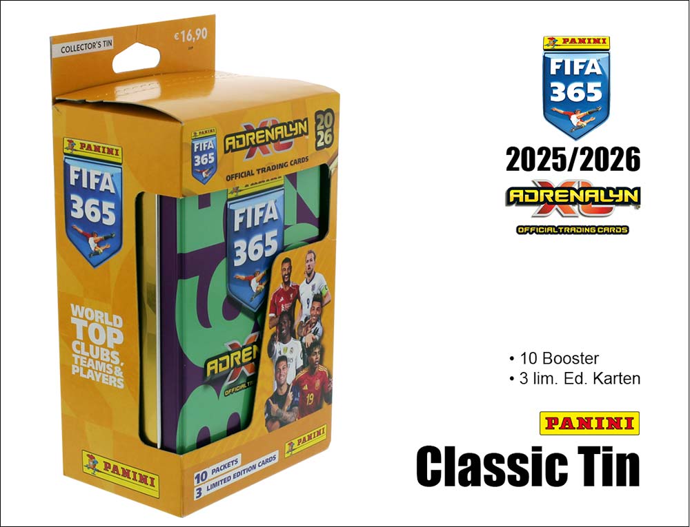 FIFA 365 2025/26 TC Adrenalyn XL Classic Tin