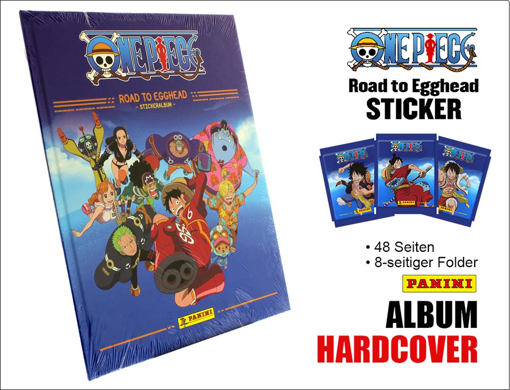 One Piece Egghead Sticker HC Album