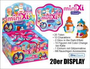 miniXi Frosty Friends Figuren Display