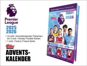 Topps Premier League 2025 26 Adventskalender