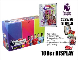 Premier League Sticker 2025/26 Display