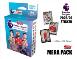 Topps Premier League 2025/26 Sticker Mega Pack