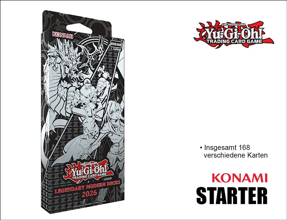Yu-Gi-Oh Legendary Modern Decks Starter Deck Set