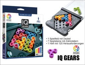 SmartGames IQ Gears (Logikspiel)