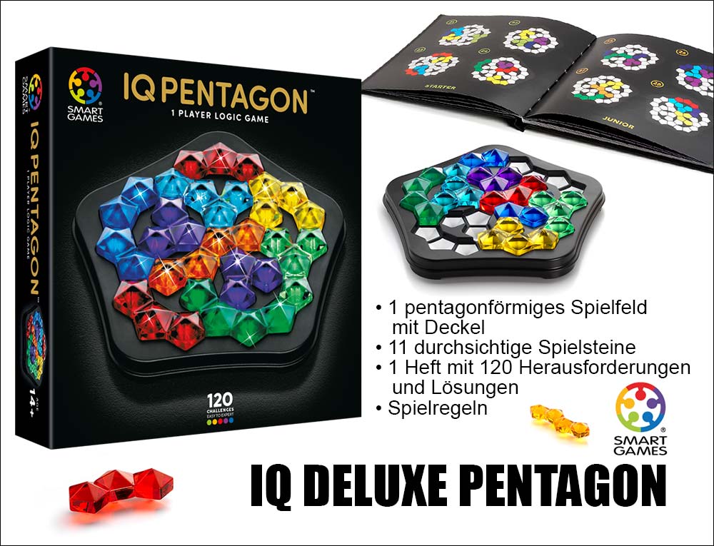 Smart Games IQ Deluxe Pentagon
