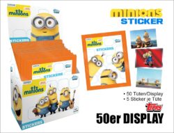 Minions Sticker Display
