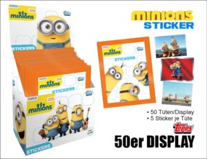 Minions Sticker Display