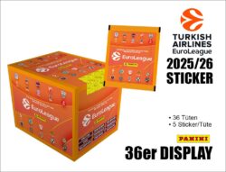 EuroLeague Basketball 2025/26 Sticker Display