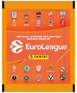 EuroLeague Basketball 2025/26 Sticker Tuete frei