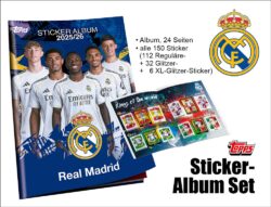 Topps Real Madrid Stickeralbum Set 25/26
