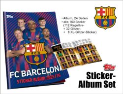 Topps FC Barcelona Stickeralbum Set 25/26