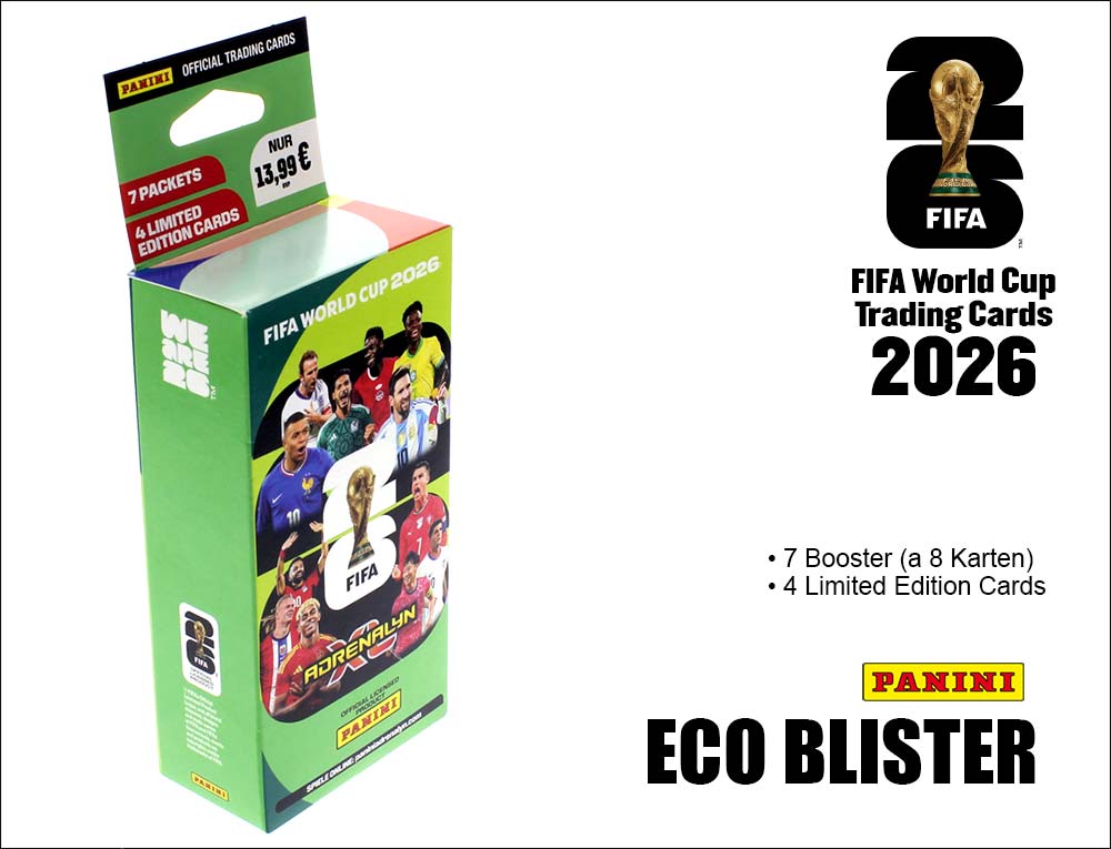 FIFA World Cup 2026 Trading Cards ECO Blister