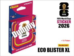 FIFA WM 2026 Sticker - ECO BLISTER XL + 13 TÜTEN (KW 19/20 2026)
