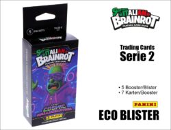 Skifidol Italian Brainrot Trading Cards Serie 2 Cosmic Hallucination Blister