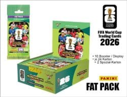 Panini FIFA WM 2026 Trading Cards - FAT PACK • 10er DISPLAY